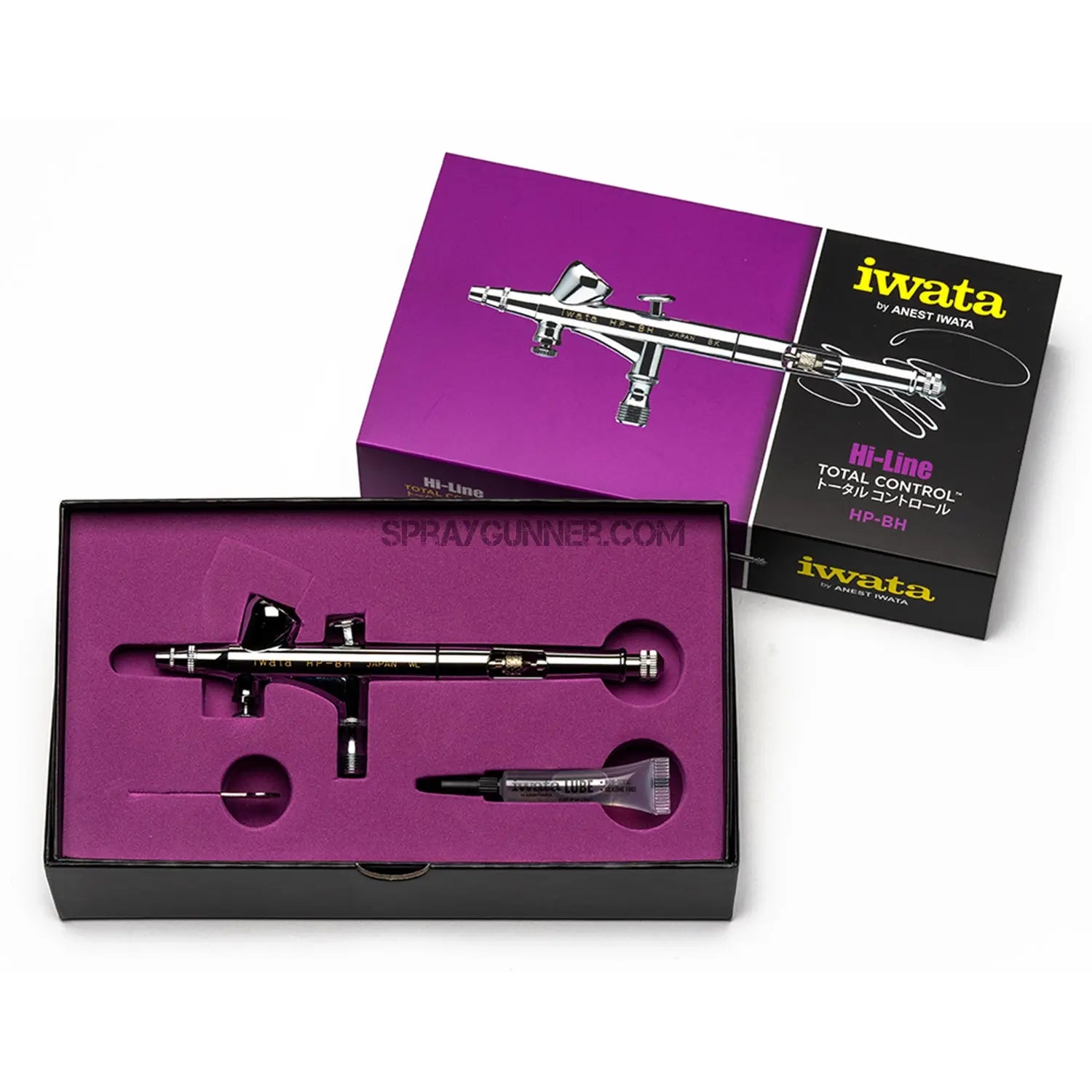 Iwata Hi-Line HP-BH Gravity Feed Dual Action Airbrush Iwata