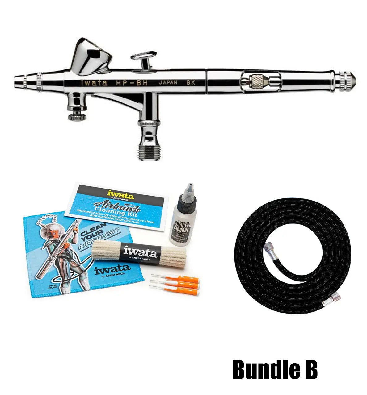 Iwata Hi-Line HP-BH Gravity Feed Dual Action Airbrush Iwata