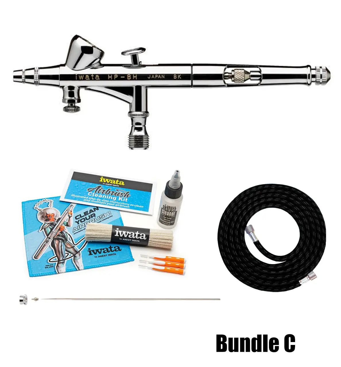 Iwata Hi-Line HP-BH Gravity Feed Dual Action Airbrush Iwata