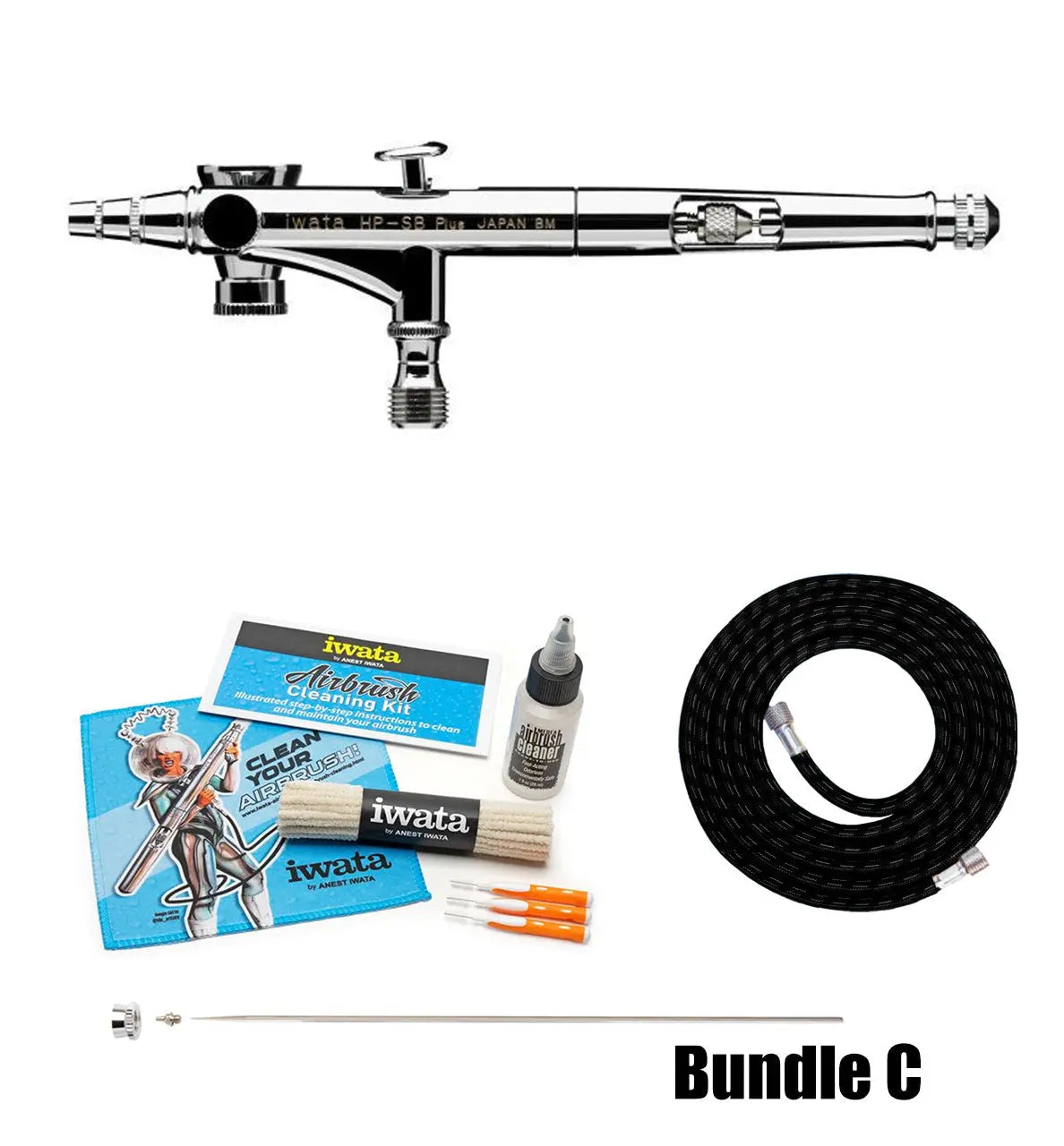 Iwata High Performance HP-SB Plus Side Feed Dual Action Airbrush Iwata