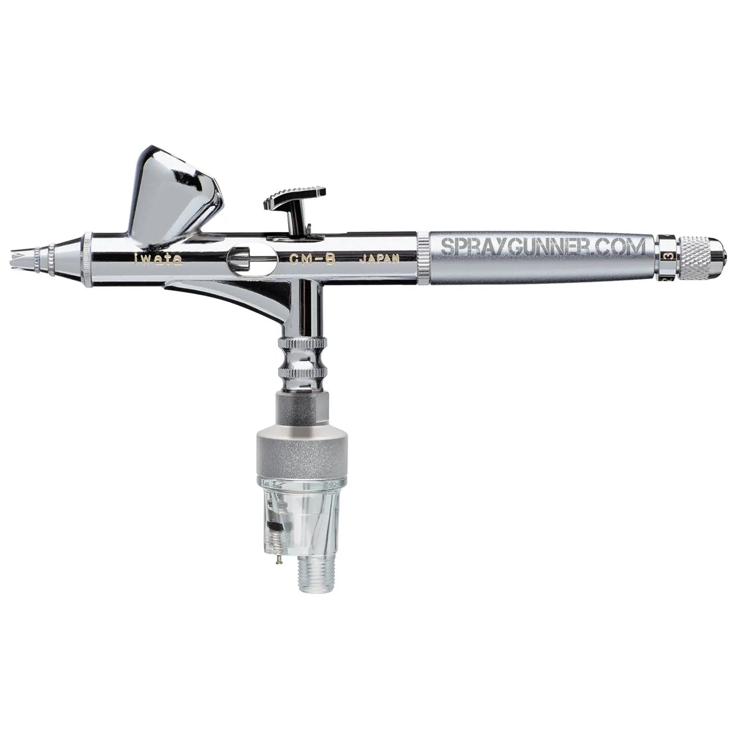 Iwata Micron CM-B Custom Gravity Feed Dual Action Airbrush Iwata