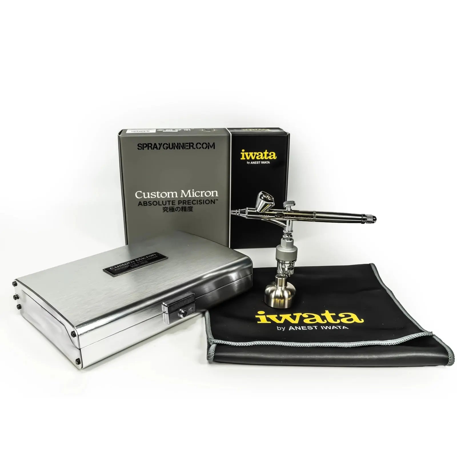 Iwata Micron CM-B Custom Gravity Feed Dual Action Airbrush - Urbanlystore