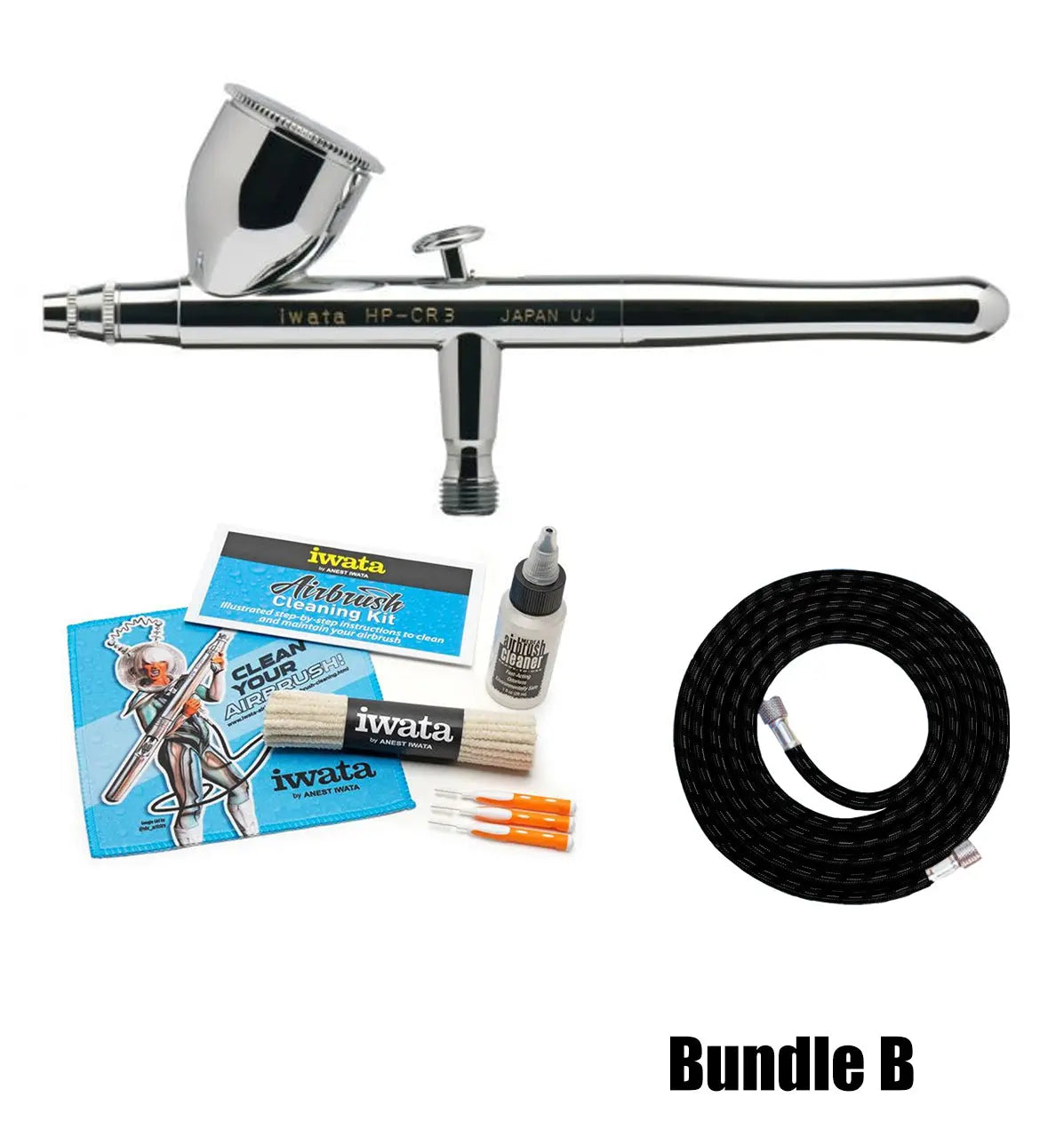 Iwata Revolution HP-CR3 Gravity Feed Dual Action Airbrush Iwata