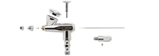 Iwata Revolution HP-M1 Gravity Feed Single Action Airbrush - Urbanlystore