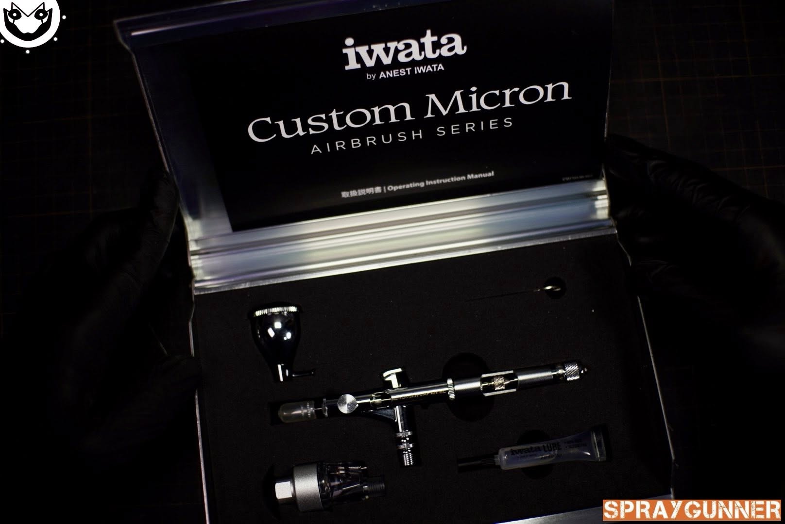 Iwata Custom Micron Takumi Side Feed Dual Action Airbrush - Urbanlystore