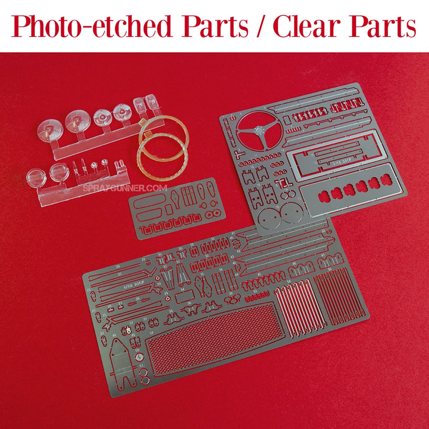 MODEL FACTORY HIRO: 1/12scale Fulldetail Kit : 250P / 275P - Urbanlystore