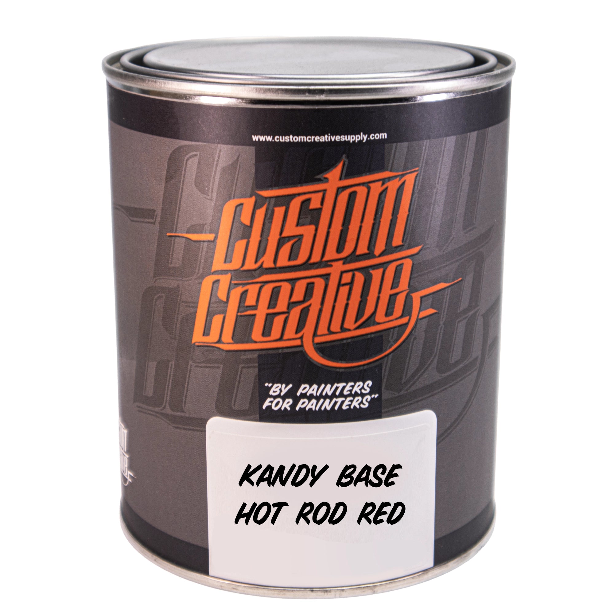 Custom Creative Paints: Kandy Basecoat Hot Rod Red 1 liter (33.8oz)