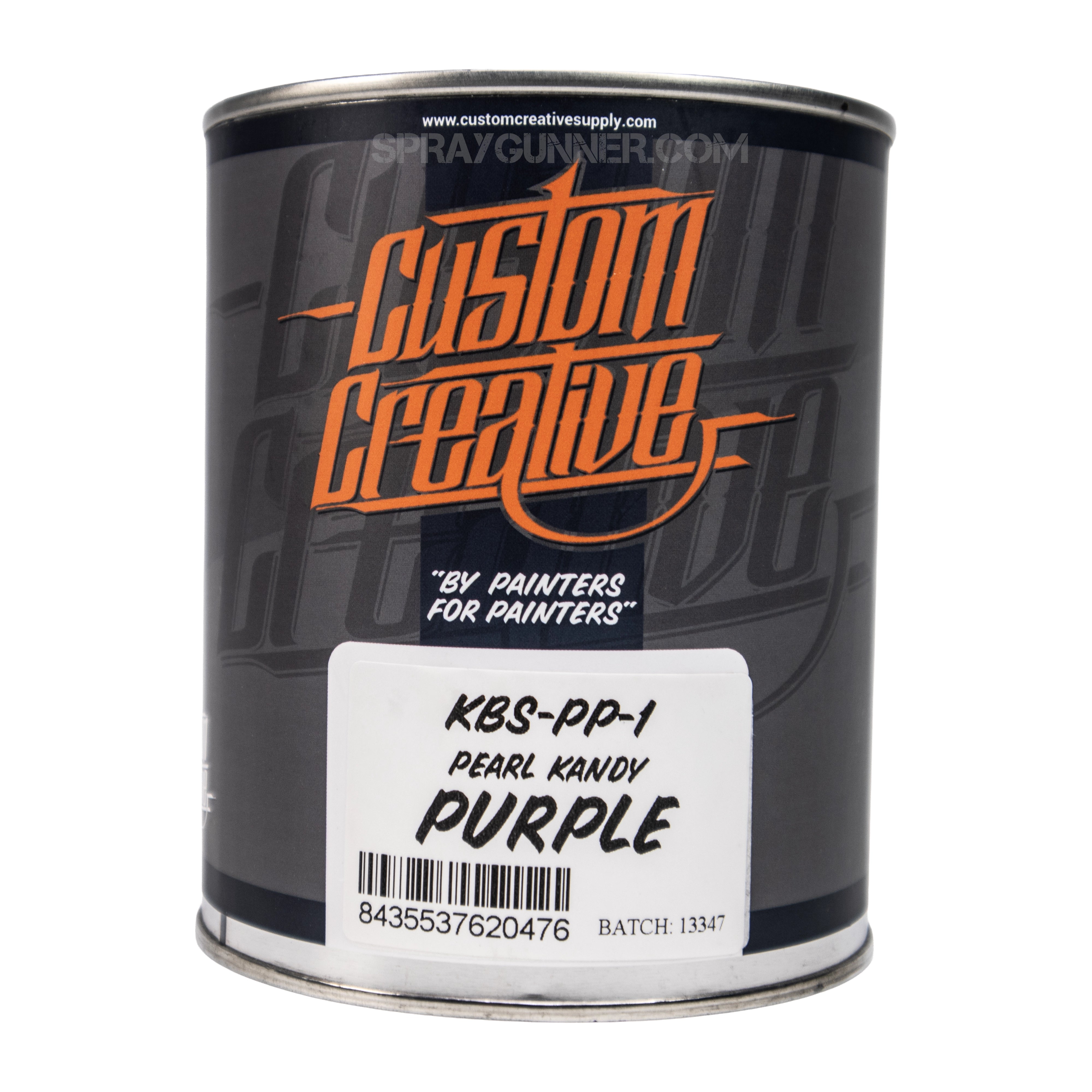 Custom Creative Paints: Pearl Kandy Basecoat Purple 1 liter (33.8oz)
