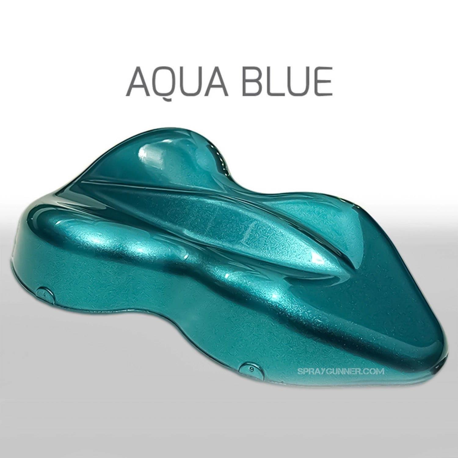 Custom Creative Paints: Kandy Aqua Blue 1 liter (33.8oz) - Urbanlystore