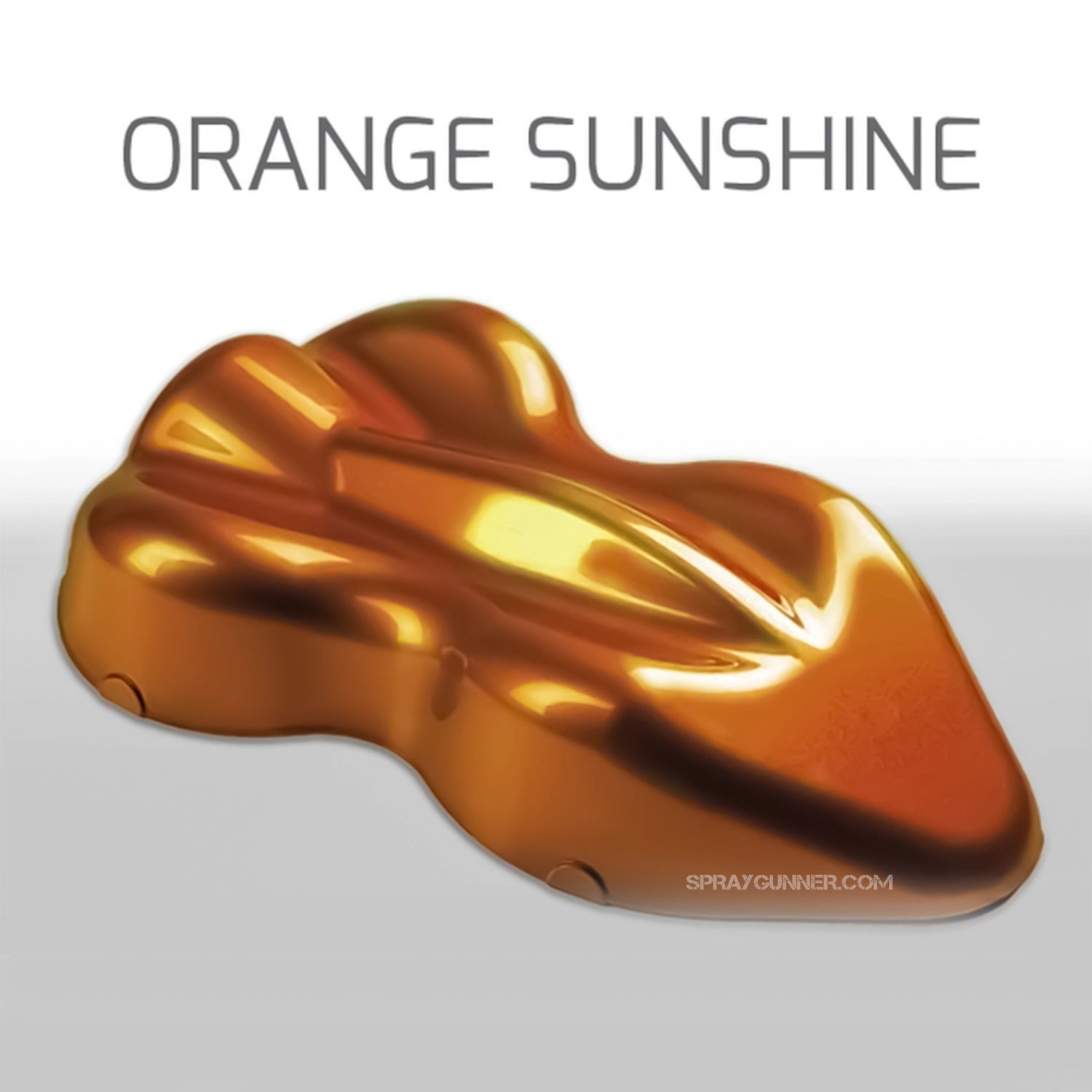 Custom Creative Paints: Kandy Sunshine Orange 1 liter (33.8oz) - Urbanlystore