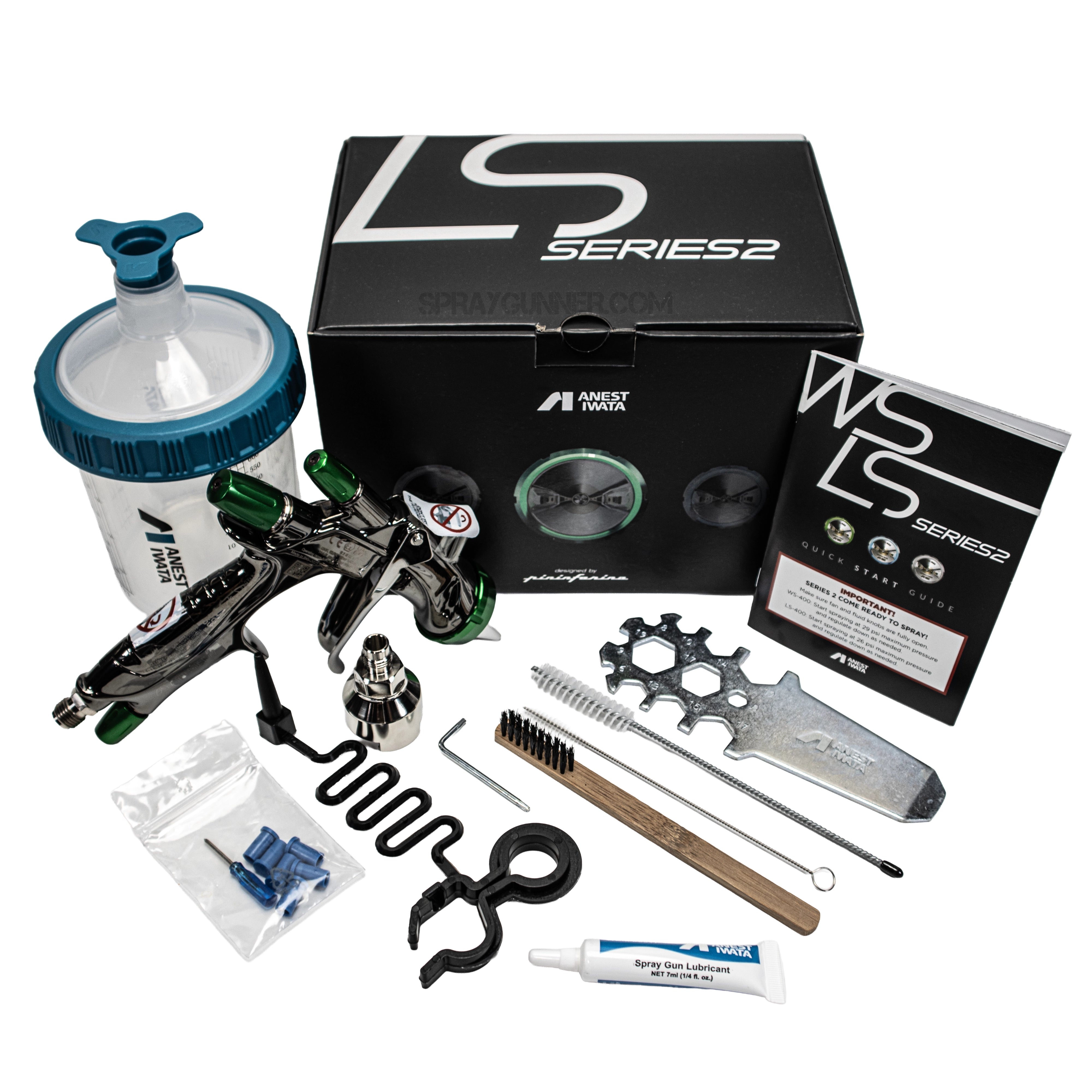 Anest Iwata Series 2 LS-400 Digital Spray Gun Eco Set (Supernova replacement)