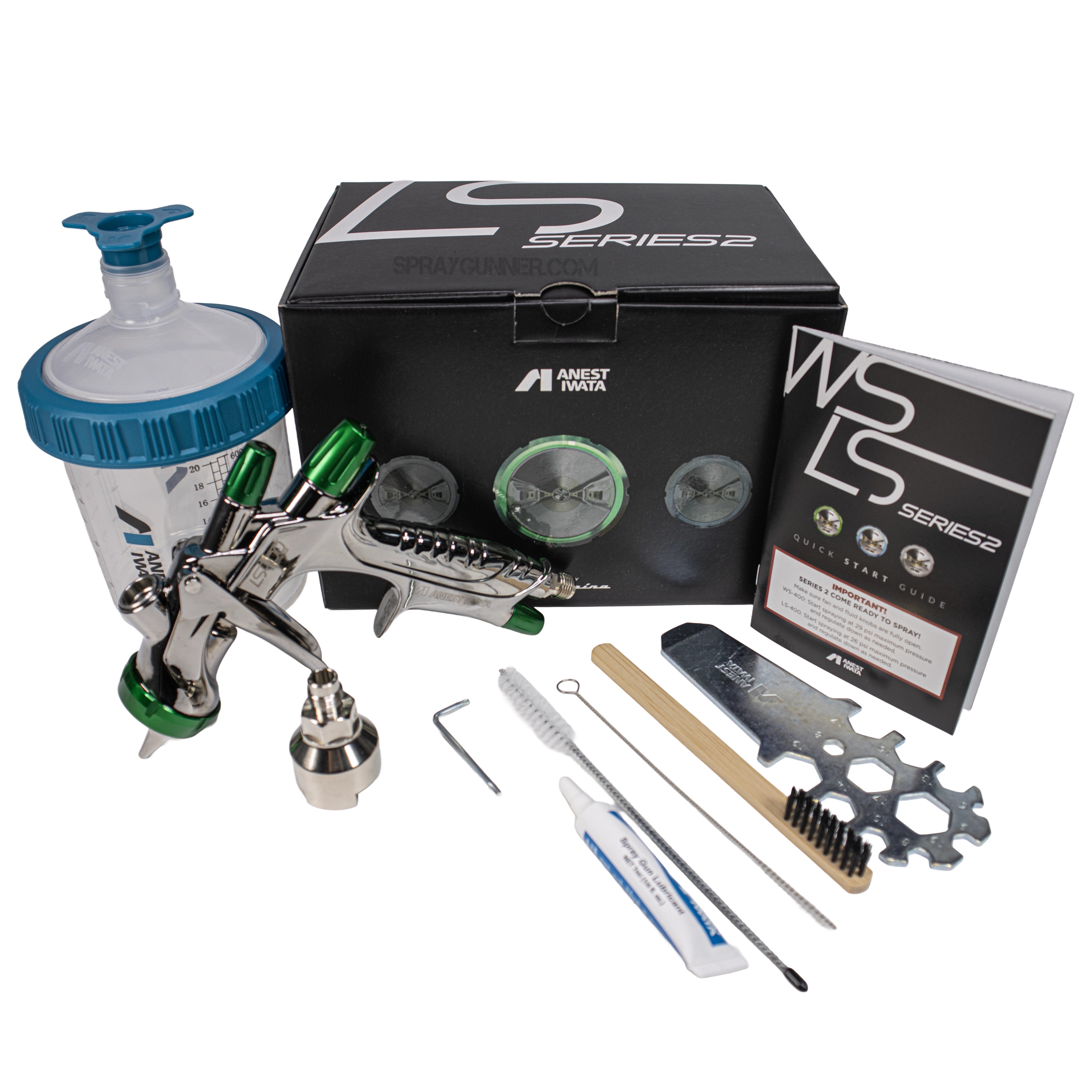 Anest Iwata LS-400 Series 2 Standard Spray Gun Eco Set (Supernova Replacement)