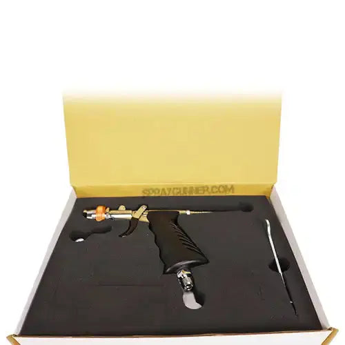 MINIGUN by NO-NAME pistol grip trigger-type fan spray hybrid airbrush + Adaptors for Disposable Cups NO-NAME brand