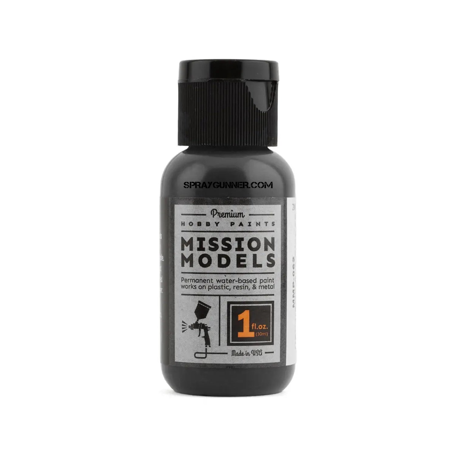 Mission Models Paints Color: MMP-040 Tire Black 1 - Urbanlystore