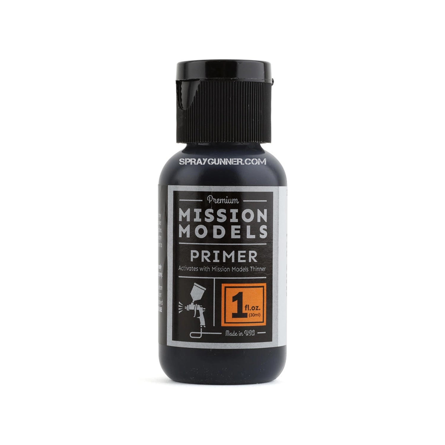 Mission Models Paints Color: MMS-001 Black Primer - Urbanlystore