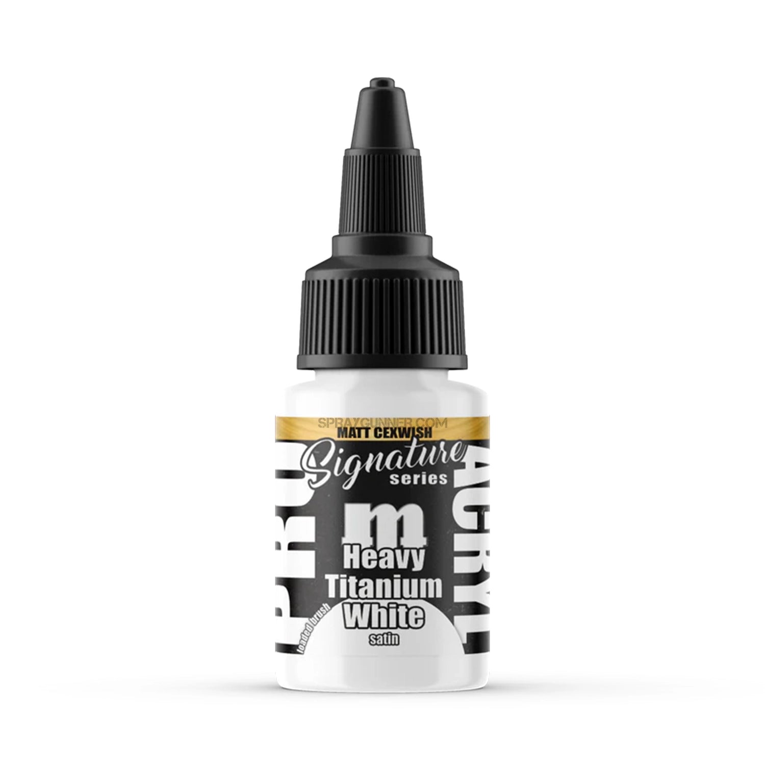 MONUMENT HOBBIES: Pro Acryl Signature Series Max Cexwish Heavy Titanium White - Urbanlystore