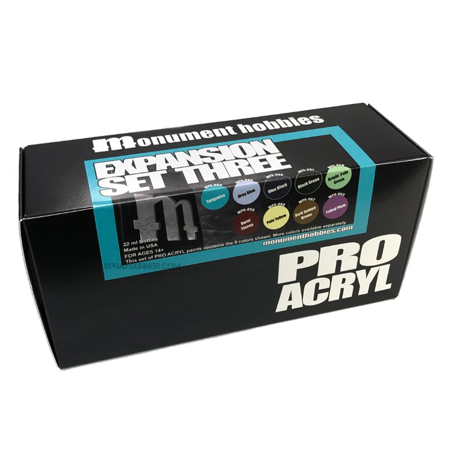 MONUMENT HOBBIES: Pro Acryl Paint Expansion Set #3 - Urbanlystore