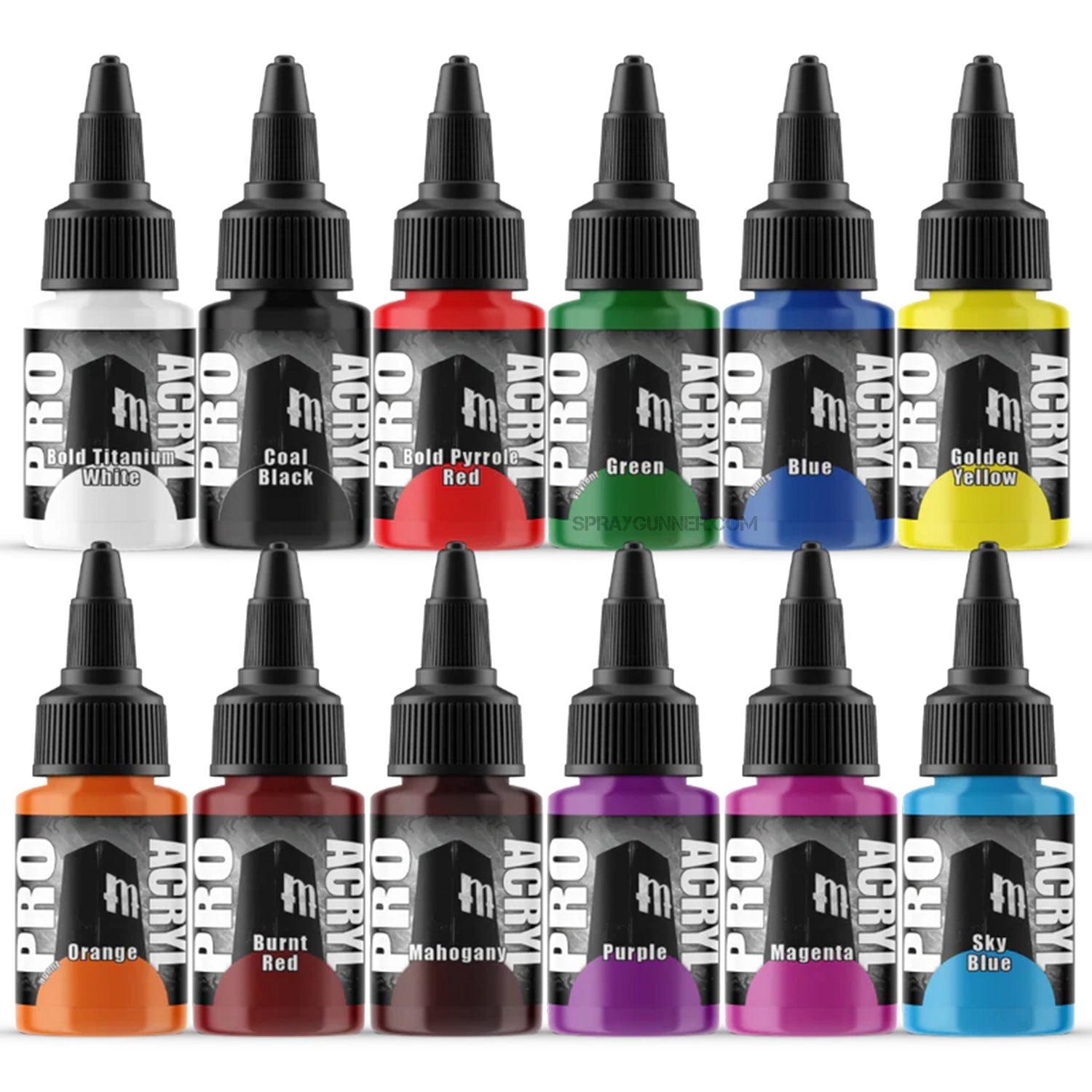 Monument Hobbies Pro Acryl Base Paint Set - Urbanlystore