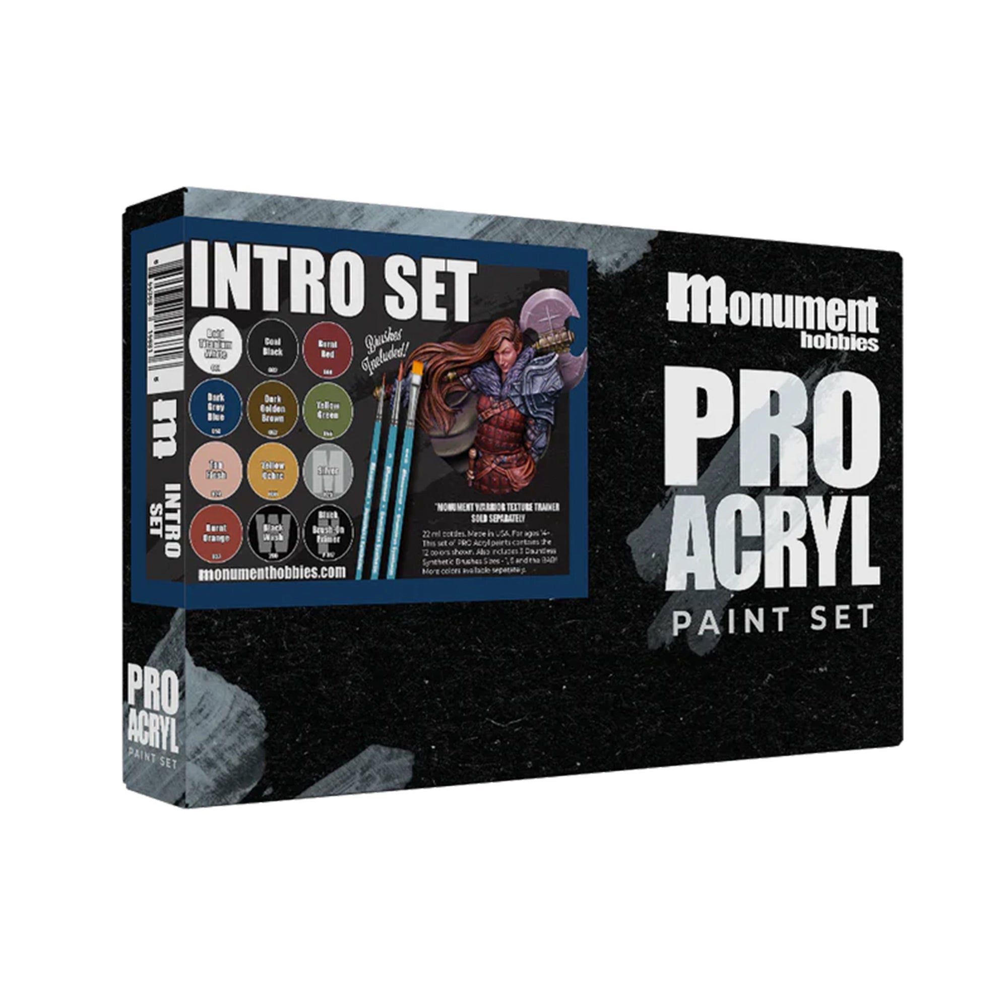 Monument Hobbies Pro Acryl Intro Paint Set