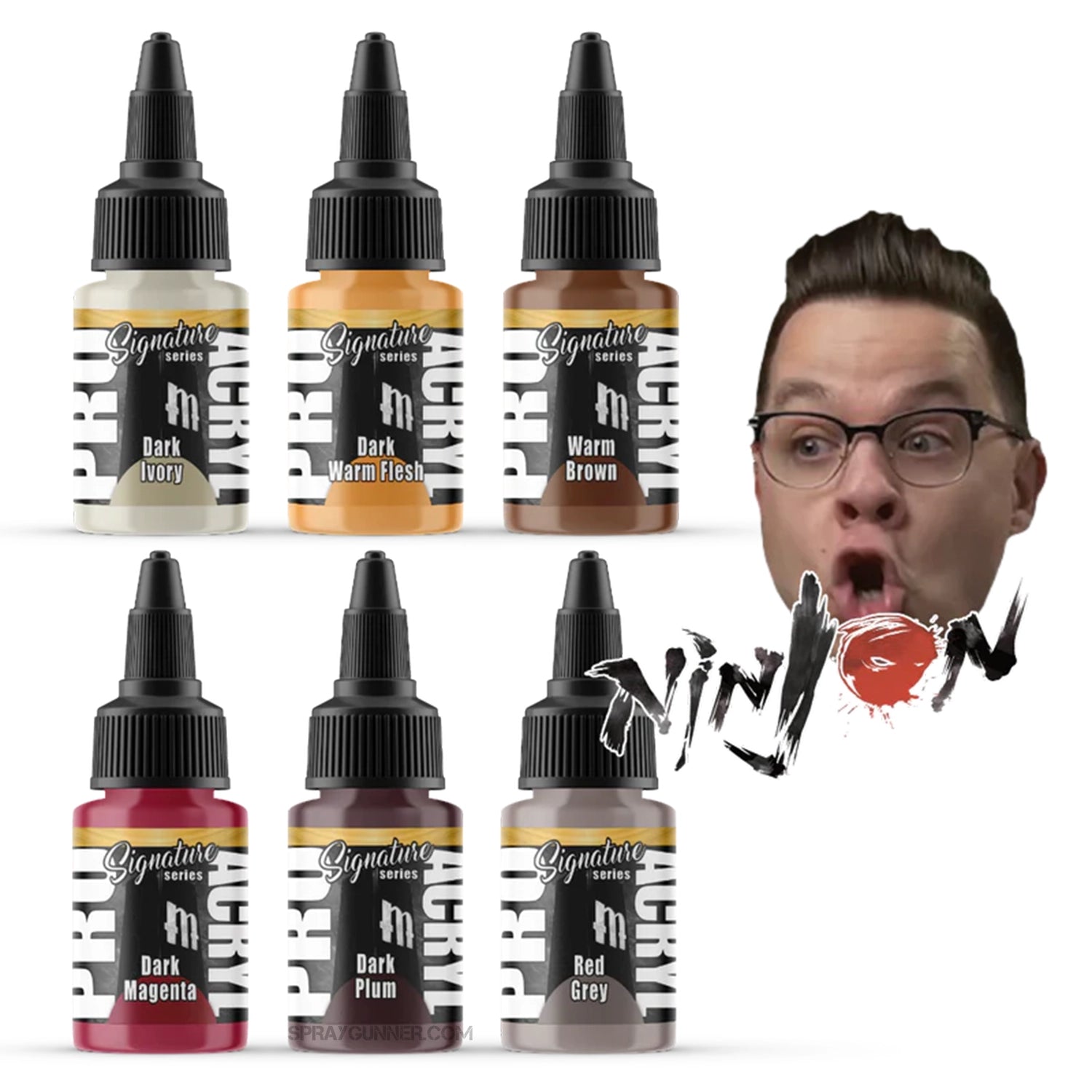 MONUMENT HOBBIES: Pro Acryl Signature Series Set 2 - Ninjon - Urbanlystore