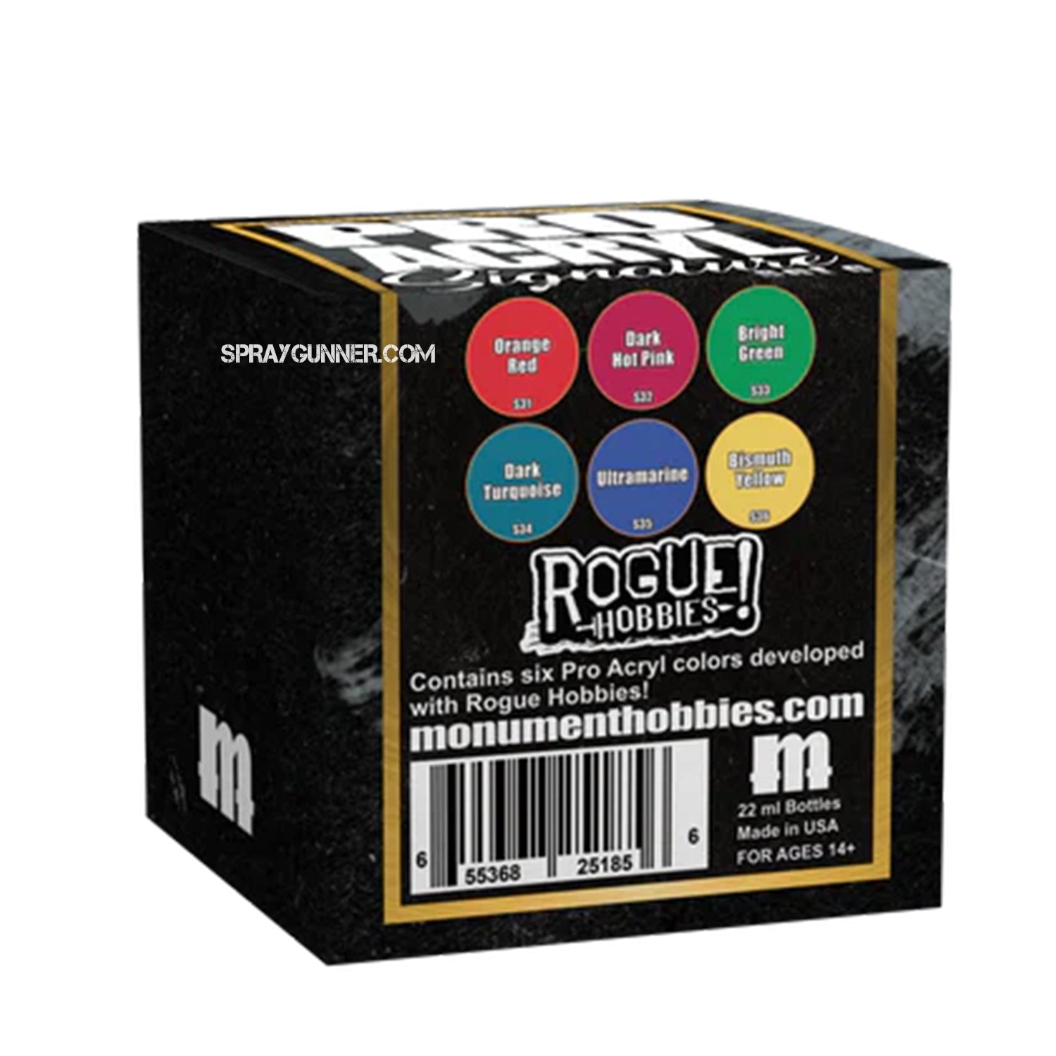 MONUMENT HOBBIES: Pro Acryl Signature Series Set 6 - Rogue Hobbies - Urbanlystore