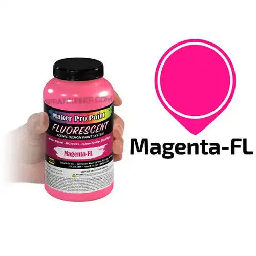Maker Pro Paints: Fluorescent Magenta Maker Pro Paints