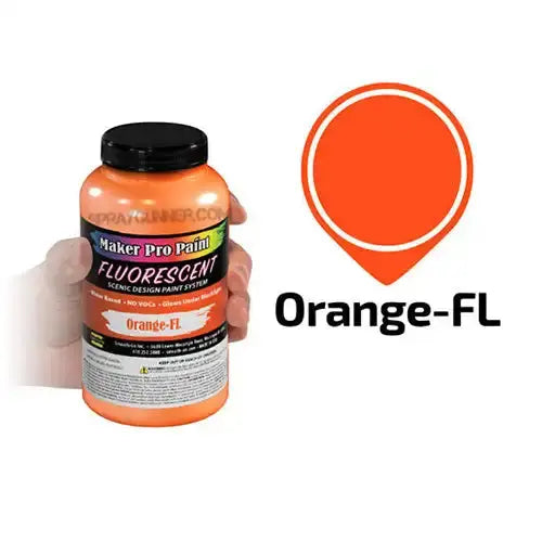Maker Pro Paints: Fluorescent Orange Maker Pro Paints