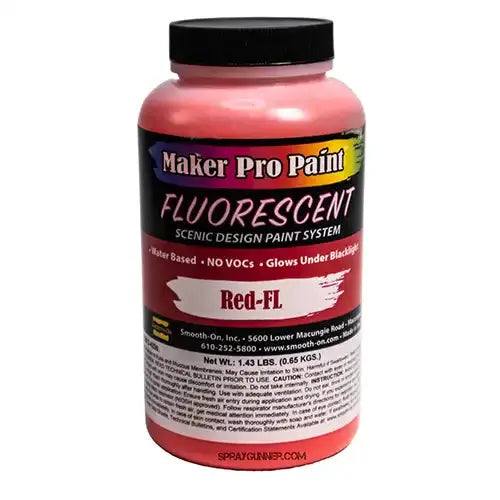 Maker Pro Paints: Fluorescent Red Maker Pro Paints