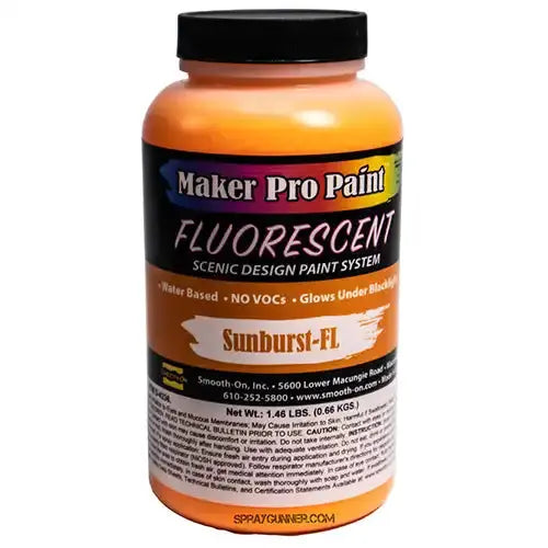 Maker Pro Paints: Fluorescent Sunburst Maker Pro Paints