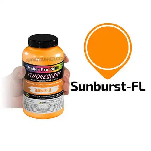 Maker Pro Paints: Fluorescent Sunburst Maker Pro Paints