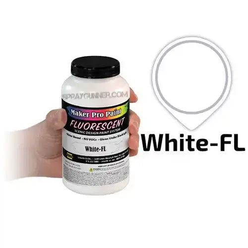 Maker Pro Paints: Fluorescent White Maker Pro Paints