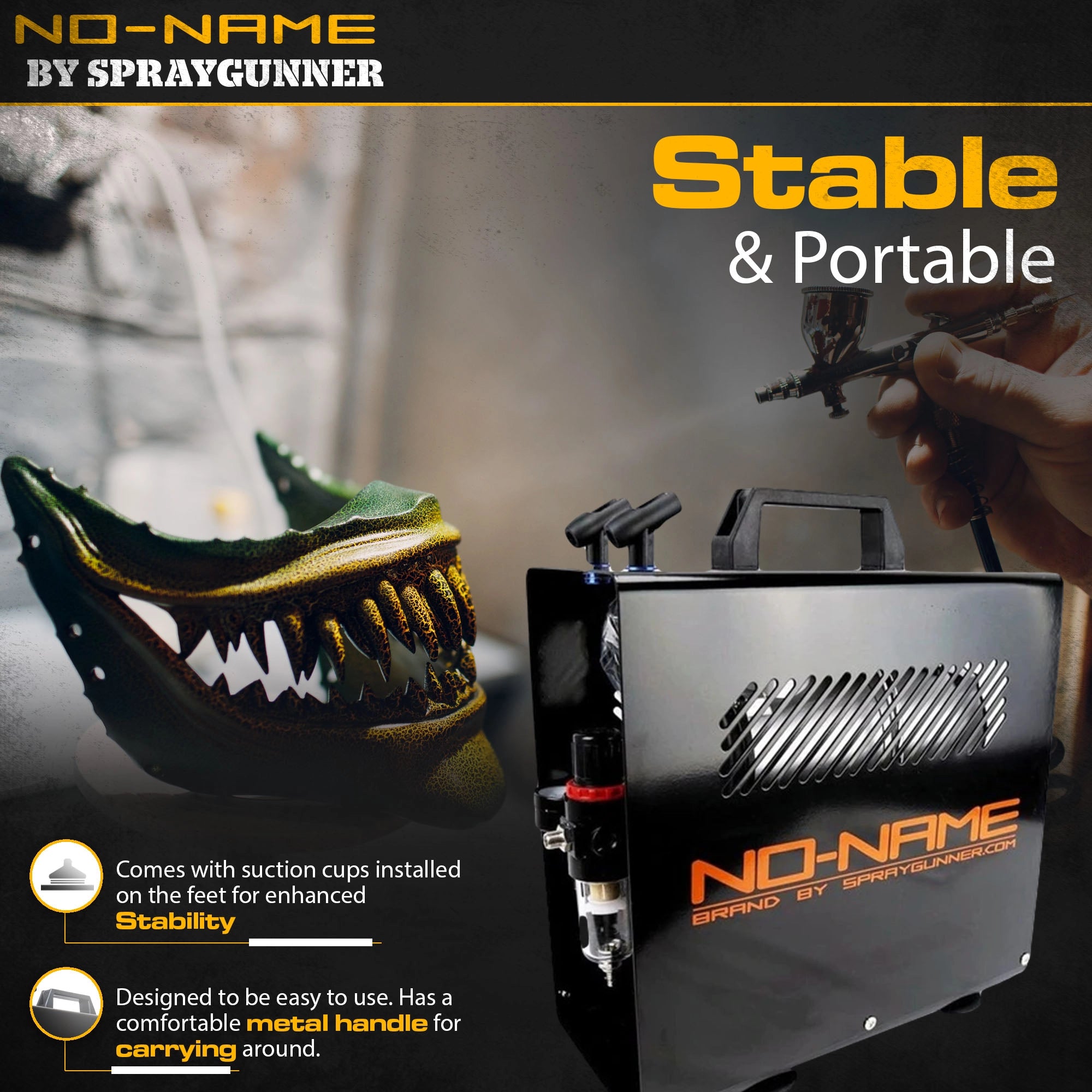 Master Blaster Airbrush Compressor by NO-NAME Brand - Urbanlystore