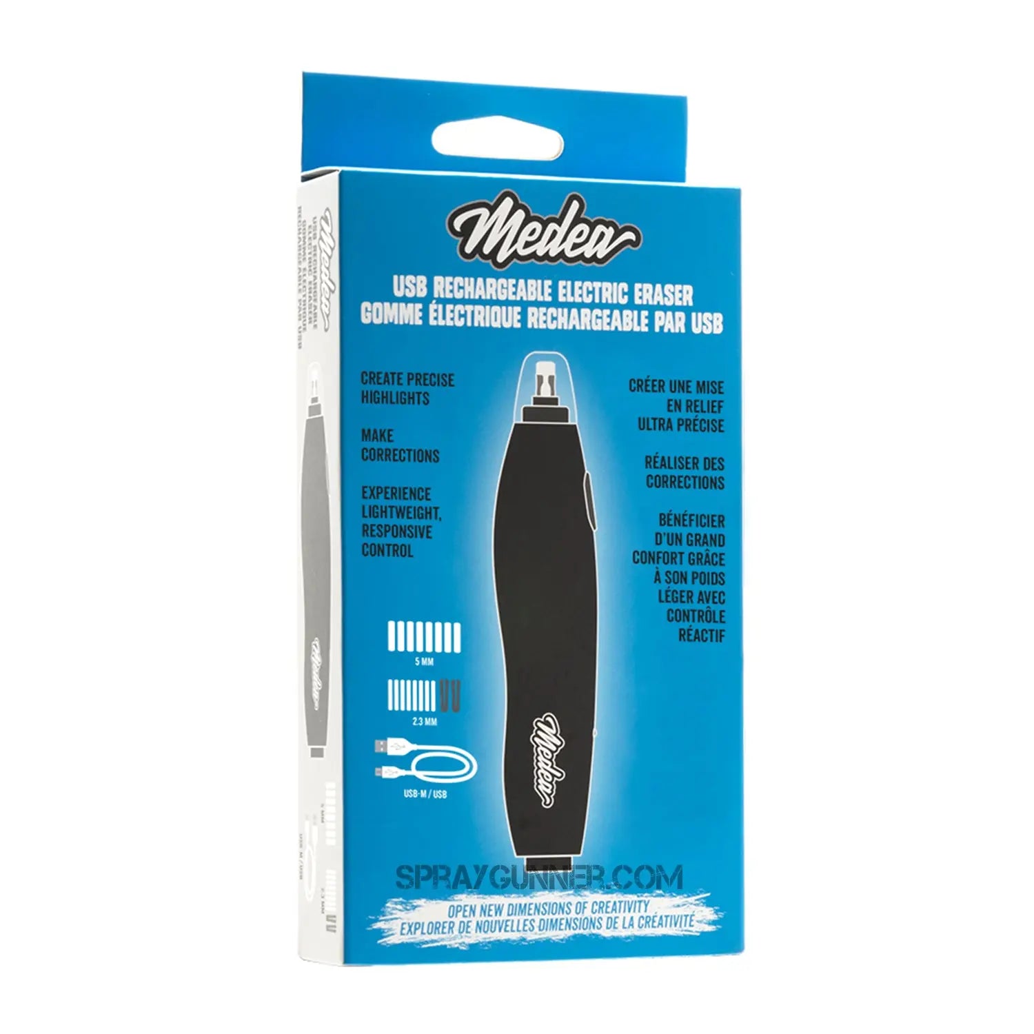 Medea USB Rechargeable Electric Eraser Iwata
