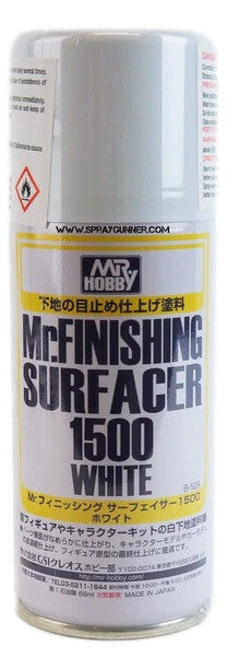 Mr. Finishing Surfacer White 1500 Aerosol Spray - Urbanlystore