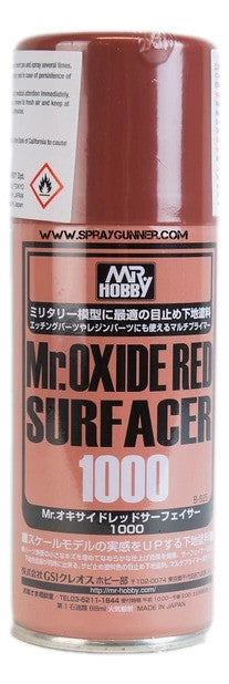 Mr. Oxide Red Surfacer 1000 Spray - Urbanlystore