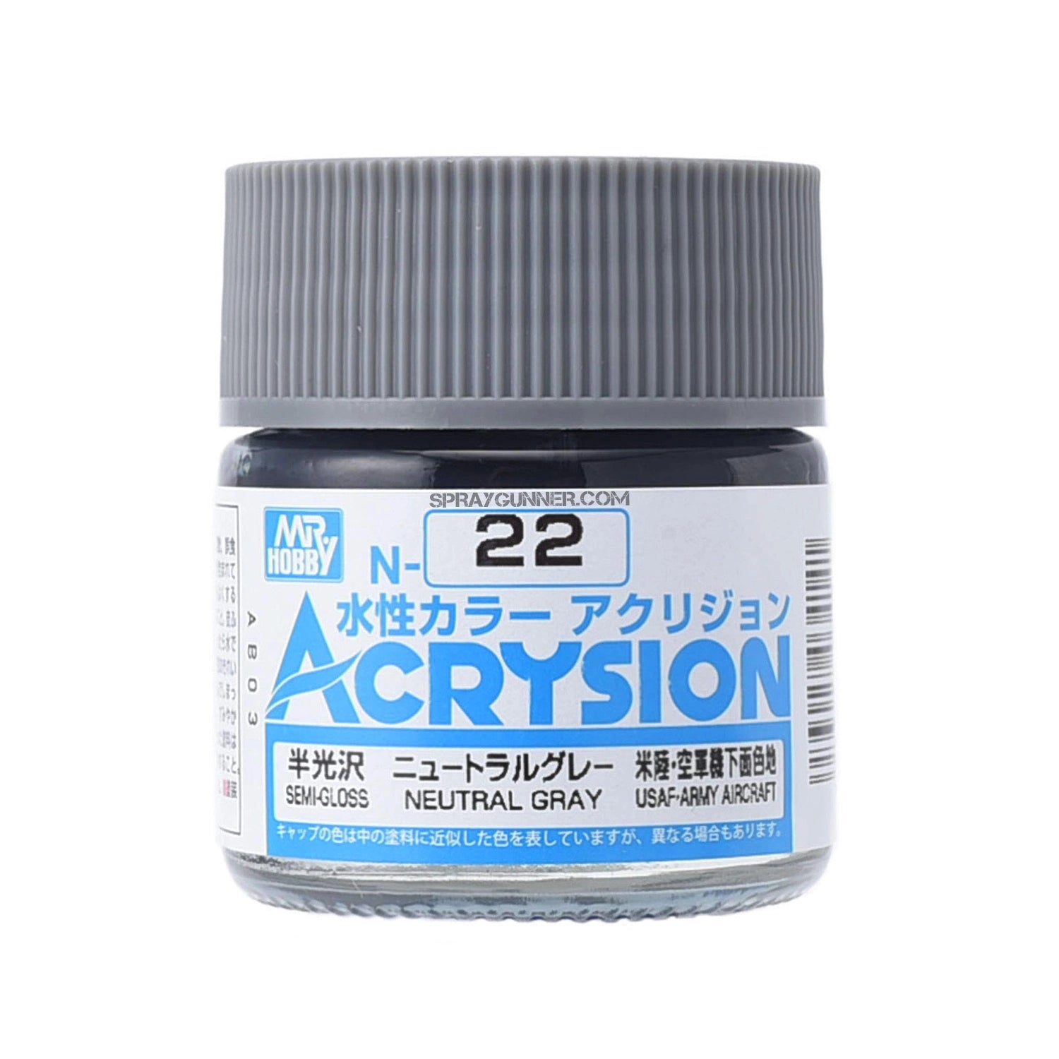 GSI Creos Acrysion: Neutral Gray (N-22) - Urbanlystore