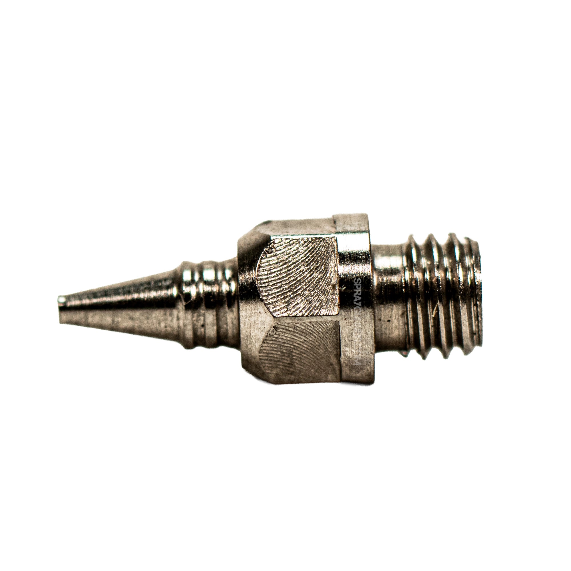 Pistol Trigger Gravity Feed Airbrush Set with Round and Fan Pattern Caps by NO-NAME Brand