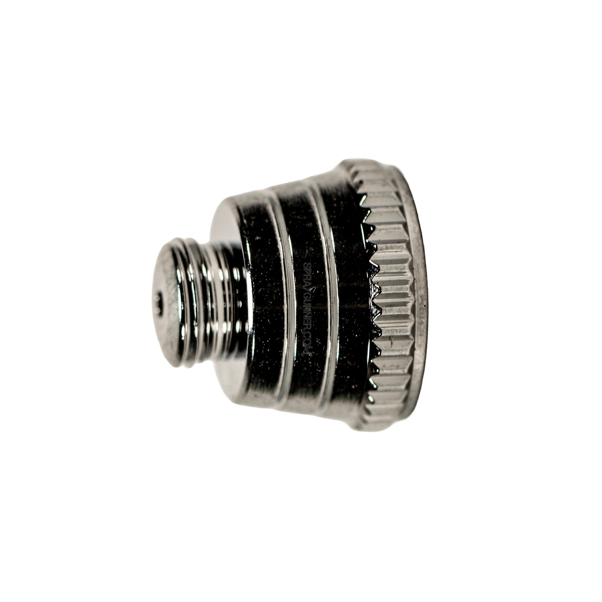 Pistol Trigger Gravity Feed Airbrush Set with Round and Fan Pattern Caps by NO-NAME Brand