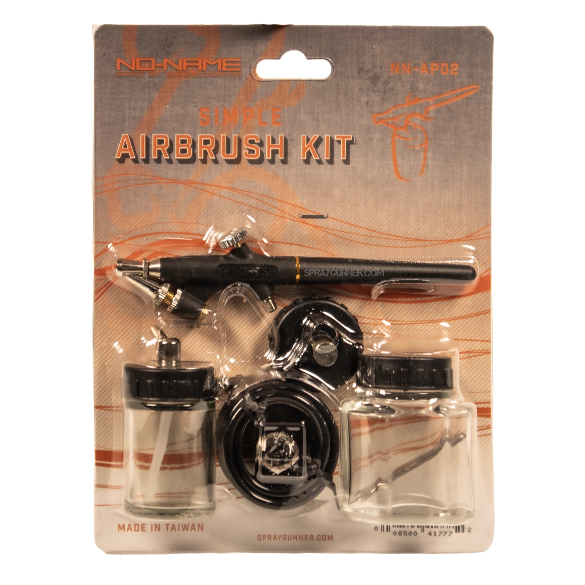 Single Action External Mix airbrush - simple airbrush with less cleaning