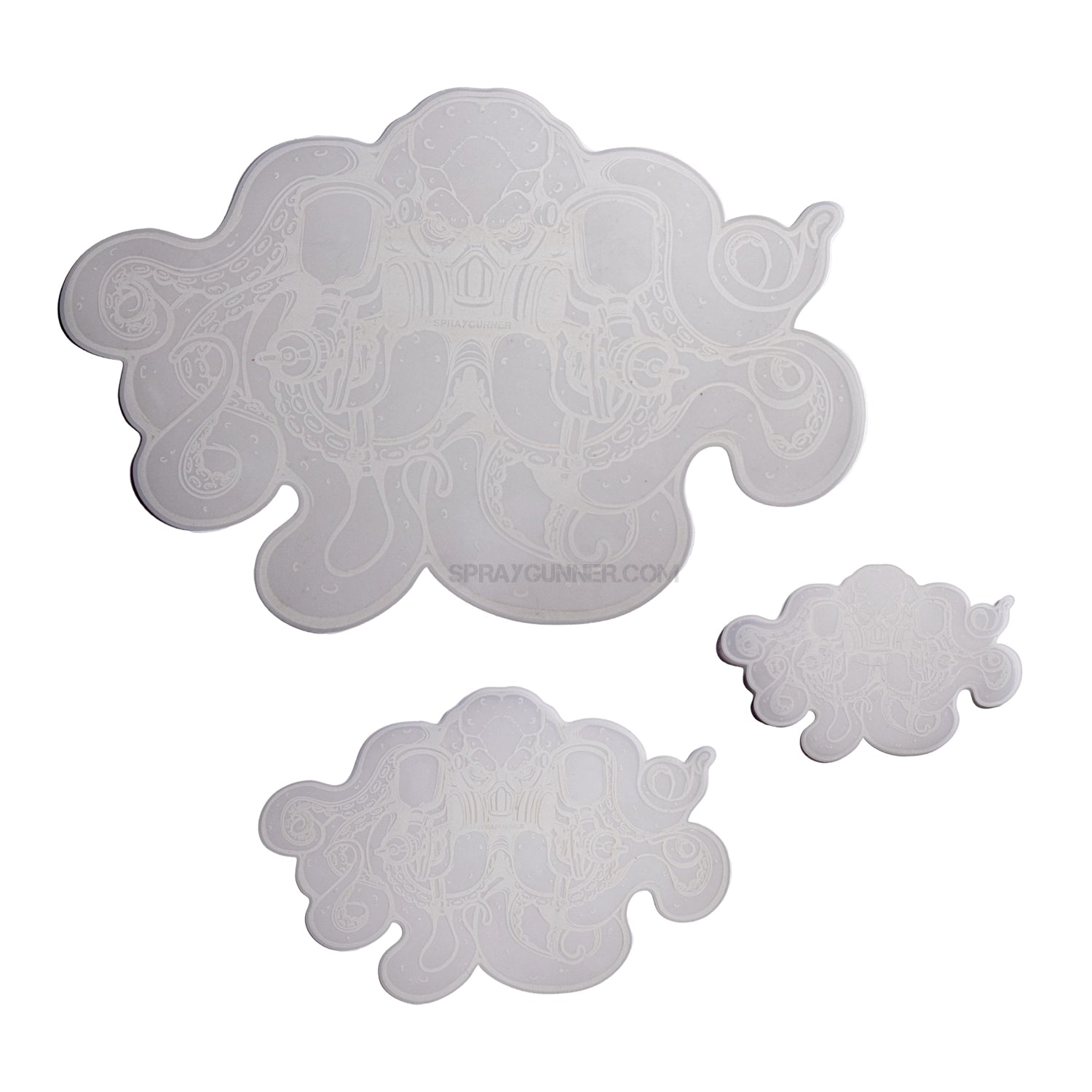 NO-NAME Brand ATOM Curve Stencil Smart Stencil Series