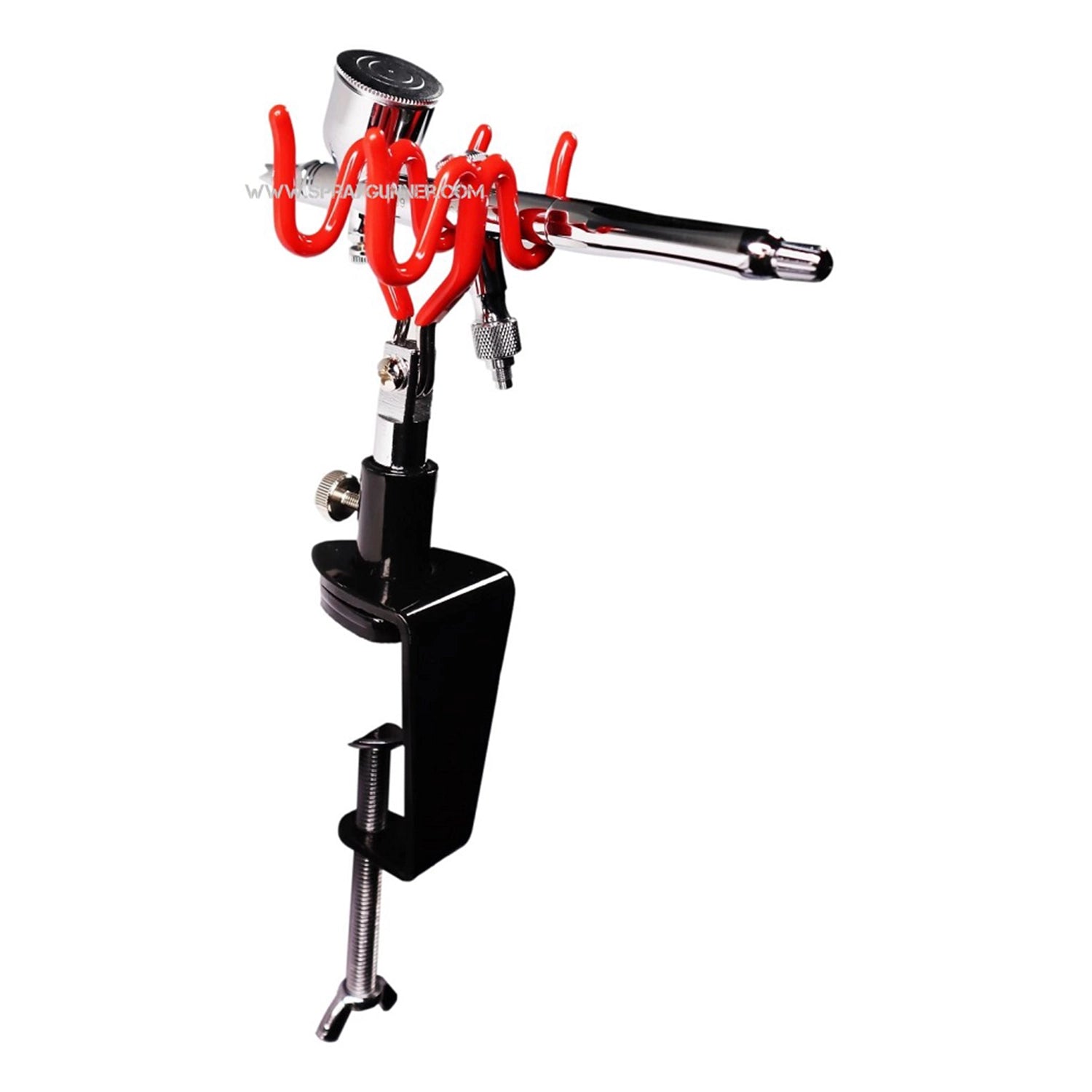 Clamp Style Two Airbrush Holder without Regulator Bracket by NO-NAME Brand - Urbanlystore