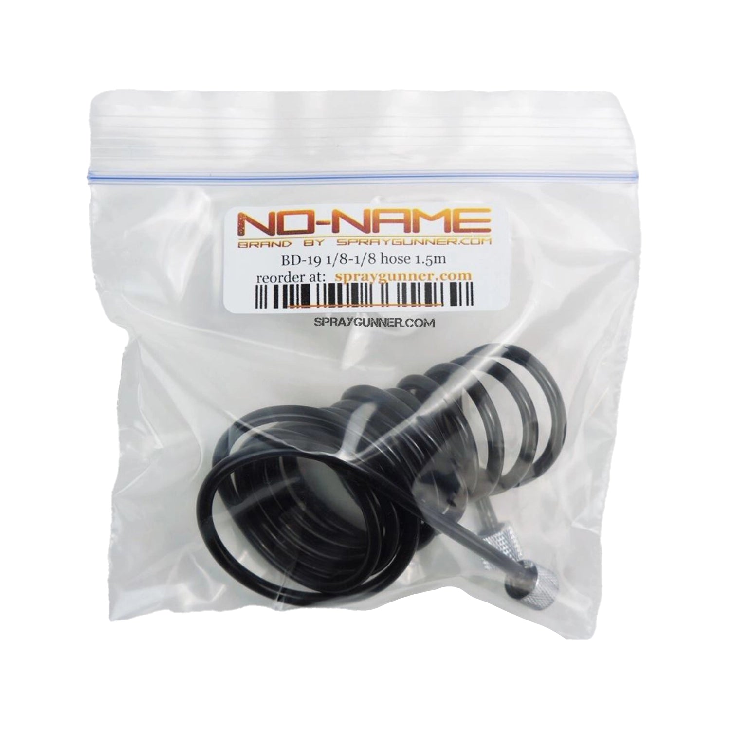 1/8" - 1/8" Black Polyurethane Hose (1.5m) by NO-NAME Brand - Urbanlystore