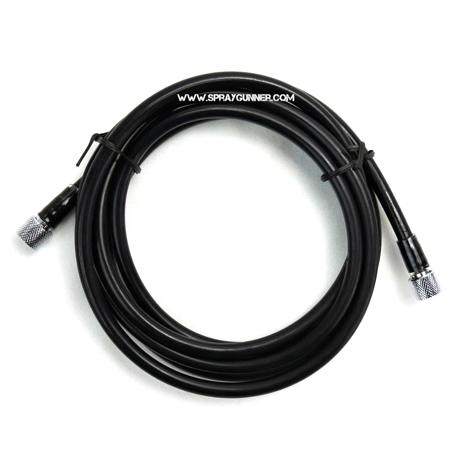 1/8" - 1/8" Black Polyurethane Air Hose (1.8m) by NO-NAME Brand - Urbanlystore