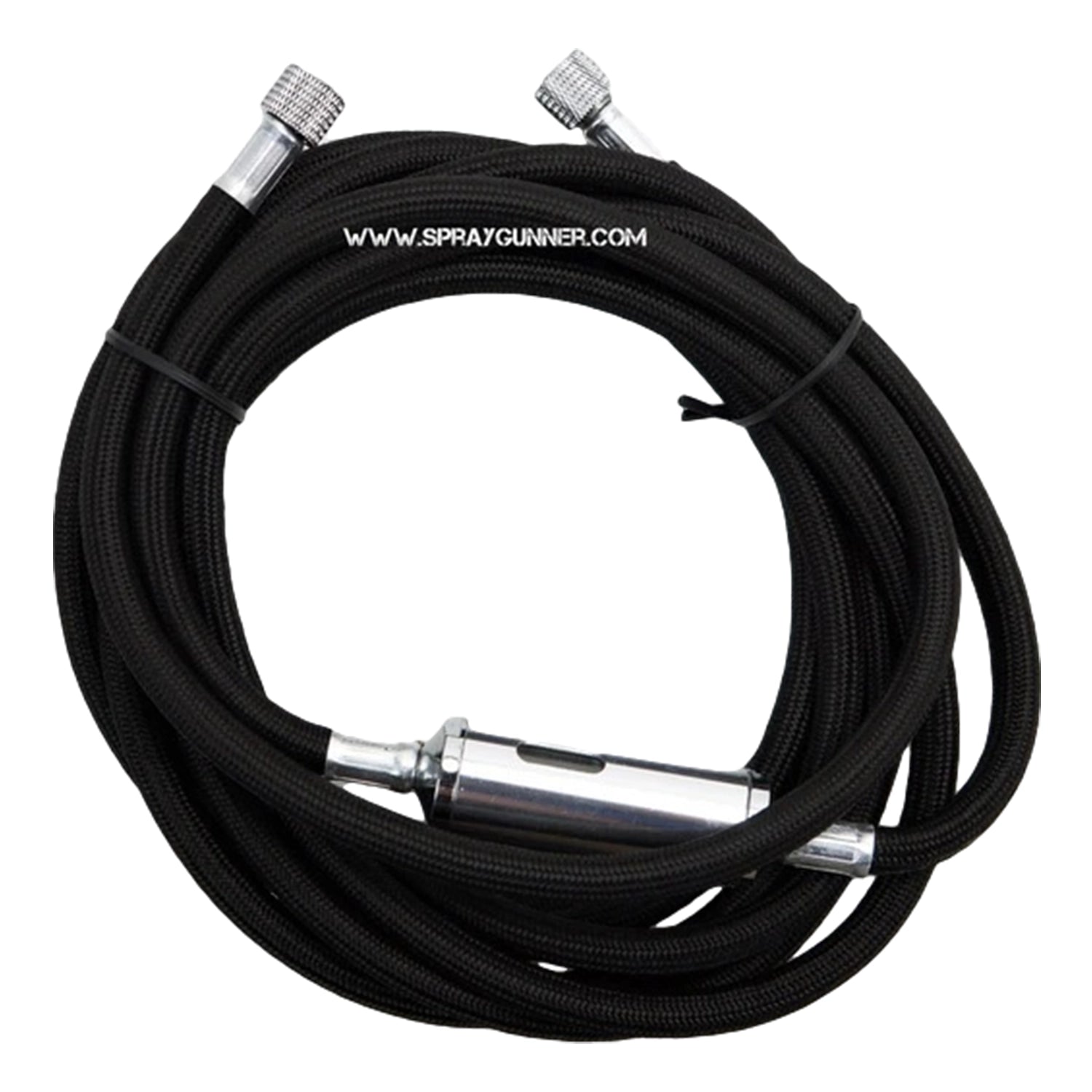 1/8" - 1/8" Braided Air Hose with Built-In Moisture Trap Filter (3m) by NO-NAME Brand - Urbanlystore