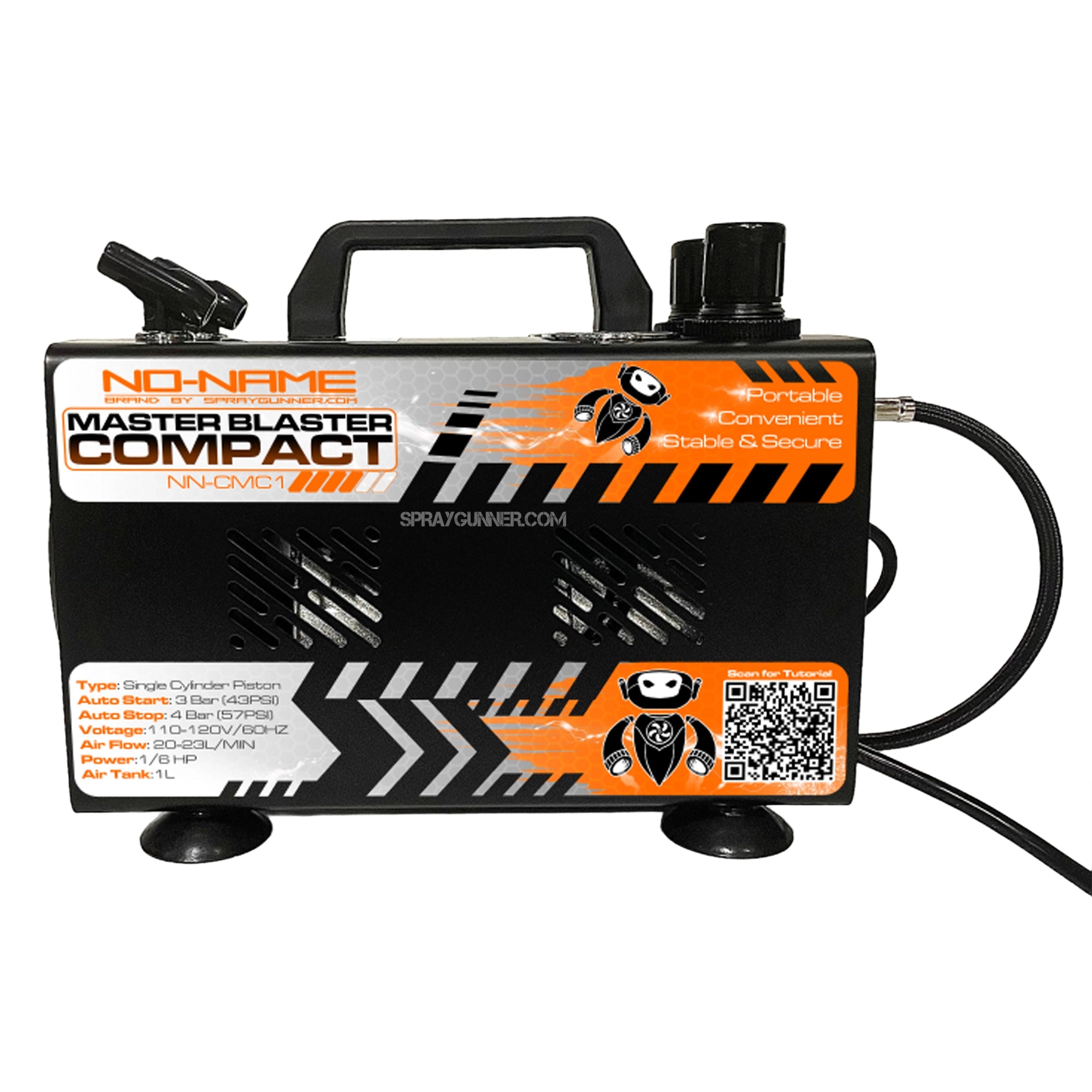 Open Box Compact Master Blaster Airbrush Compressor by NO-NAME Brand