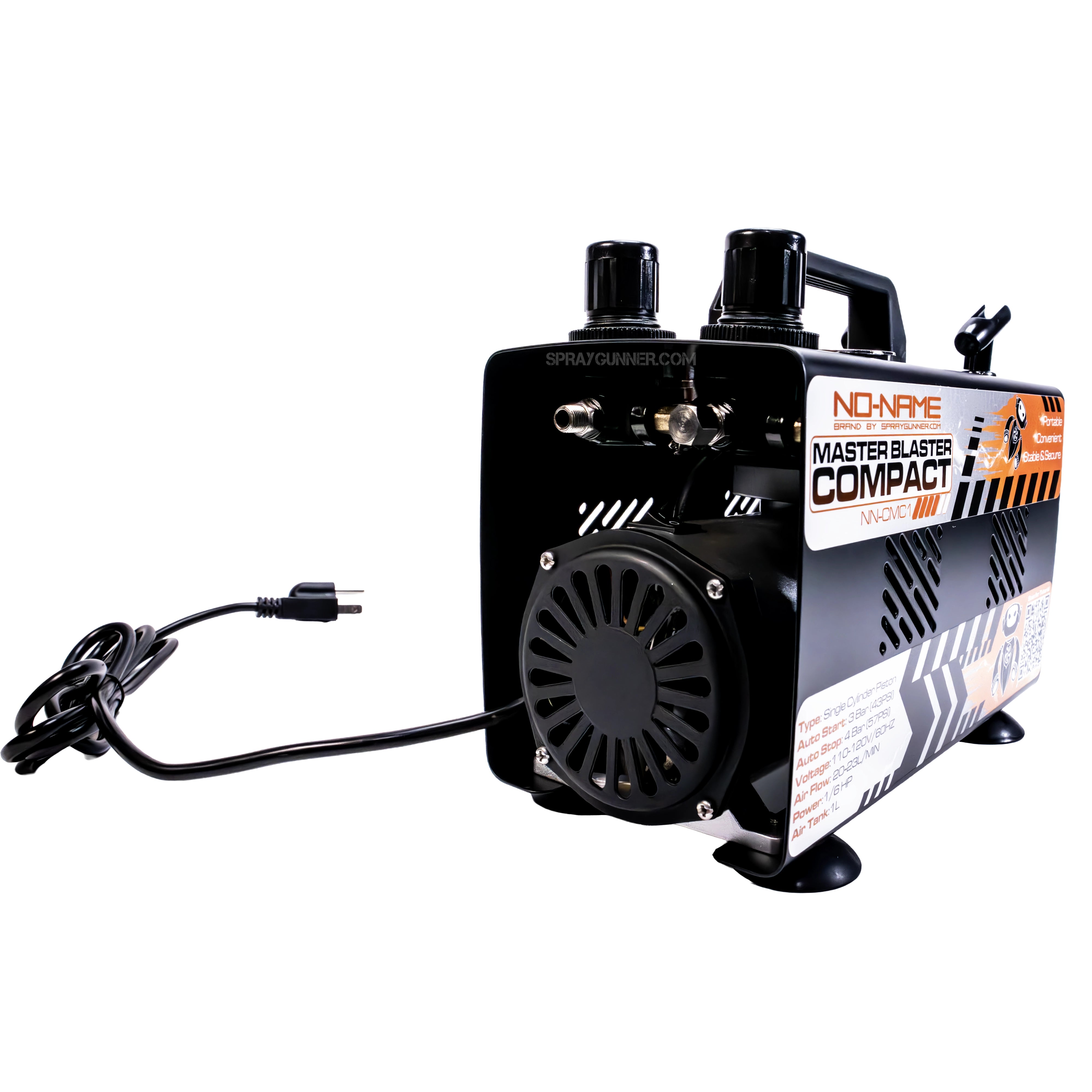 Open Box Compact Master Blaster Airbrush Compressor by NO-NAME Brand