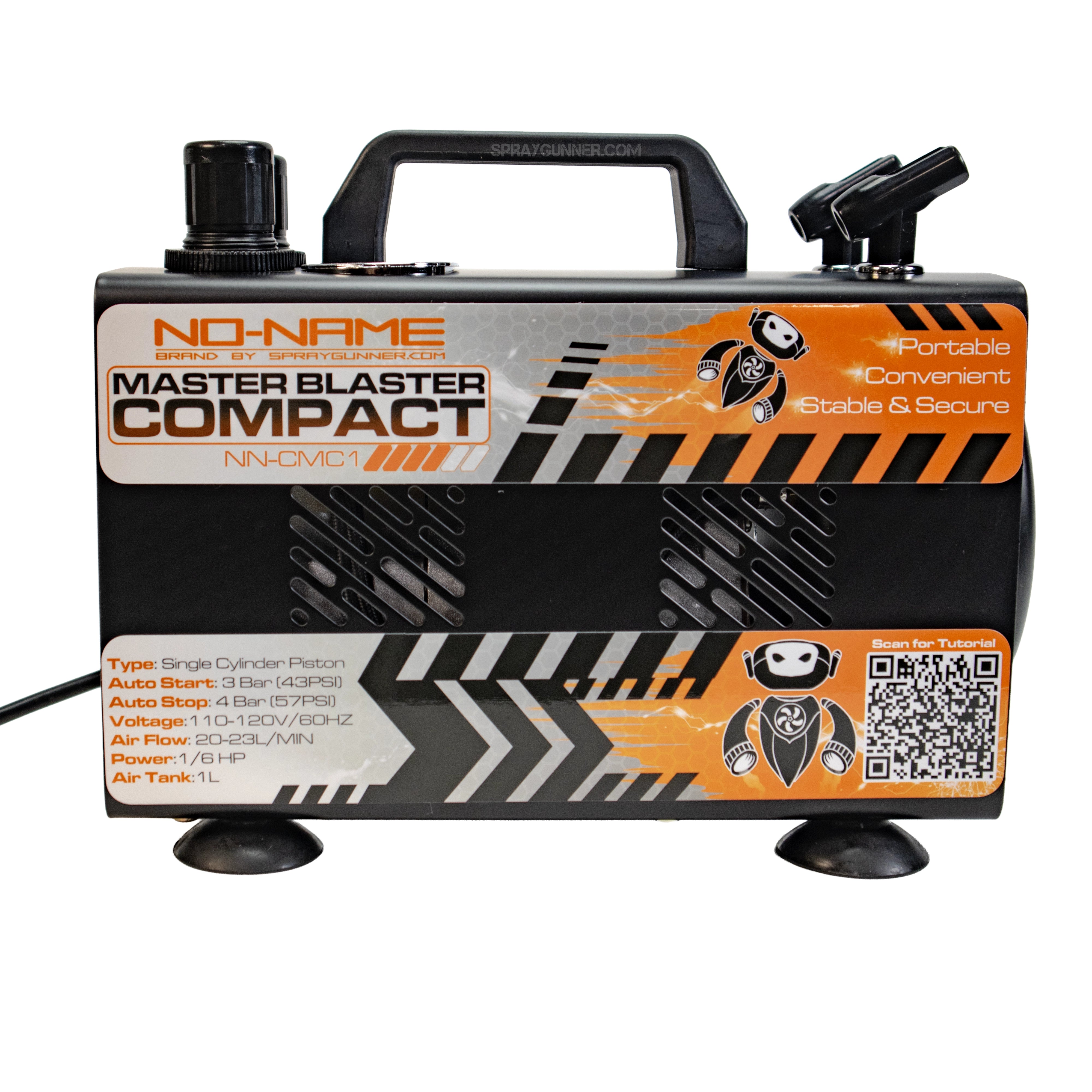 Open Box Compact Master Blaster Airbrush Compressor by NO-NAME Brand
