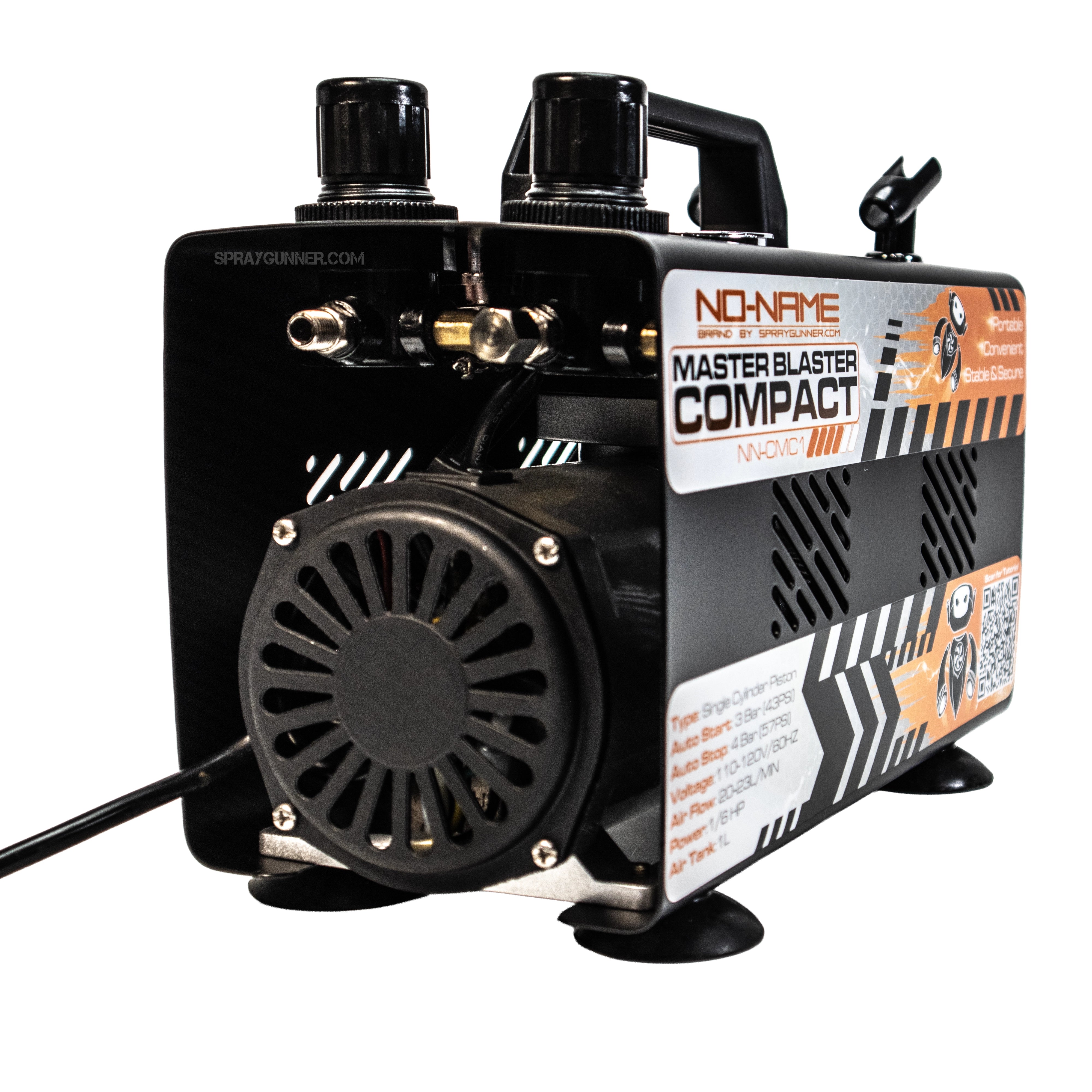 Open Box Compact Master Blaster Airbrush Compressor by NO-NAME Brand