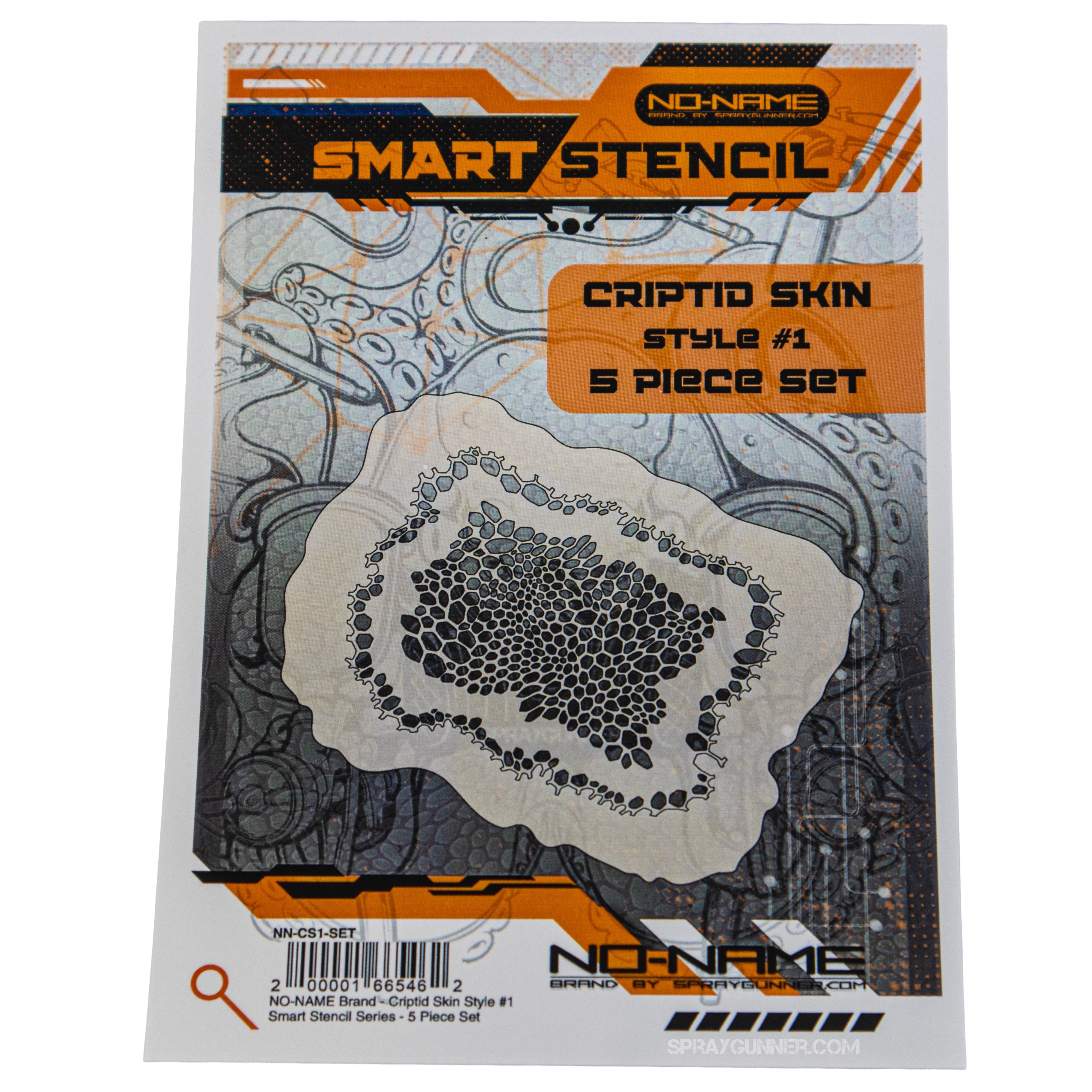 NO-NAME Brand Criptid Skin Style #1 Smart Stencil Series