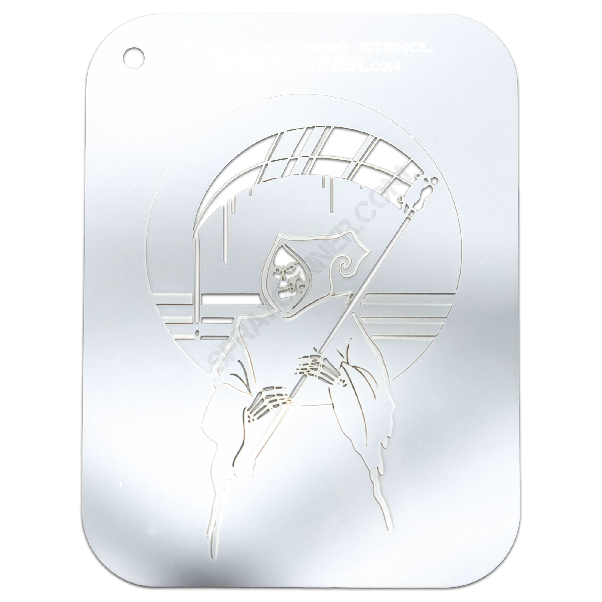 NO-NAME Brand Grim Reaper Stencil #1